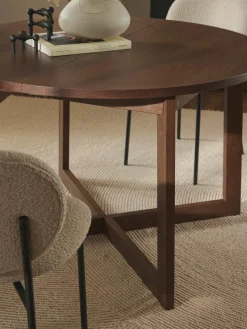 Uitschuifbare eettafel Bennet, 115 - 215 x 75 cm^Westwing Collection Clearance