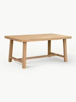 Uitschuifbare eettafel Brooklyn van eikenhout, in verschillende formaten^Rowico Outlet