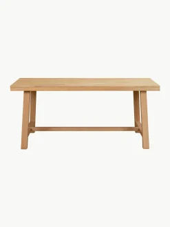 Uitschuifbare eettafel Brooklyn van eikenhout, in verschillende formaten^Rowico Outlet