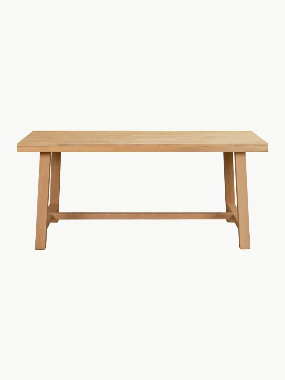 Uitschuifbare eettafel Brooklyn van eikenhout, in verschillende formaten^Rowico Outlet