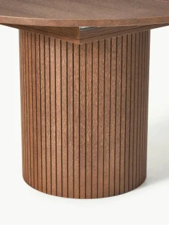 Uitschuifbare eettafel Filo met groefstructuur, 120 - 160 x 75 cm^Westwing Collection Discount