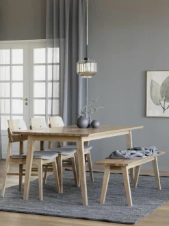 Uitschuifbare eettafel Melfort, 180 - 280 x 90 cm^Rowico Clearance
