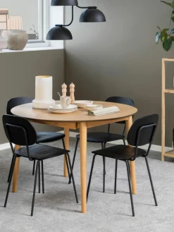 Uitschuifbare eettafel Montreux, Ø 115 - Ø 155 cm^Westwing Outlet