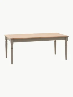 Uitschuifbare houten eettafel Eton, handgemaakt, 180 - 230 x 95 cm^Westwing Best