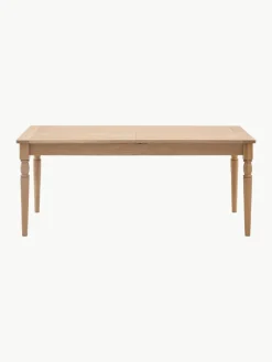 Uitschuifbare houten eettafel Eton, handgemaakt, 180 - 230 x 95 cm^Westwing Discount