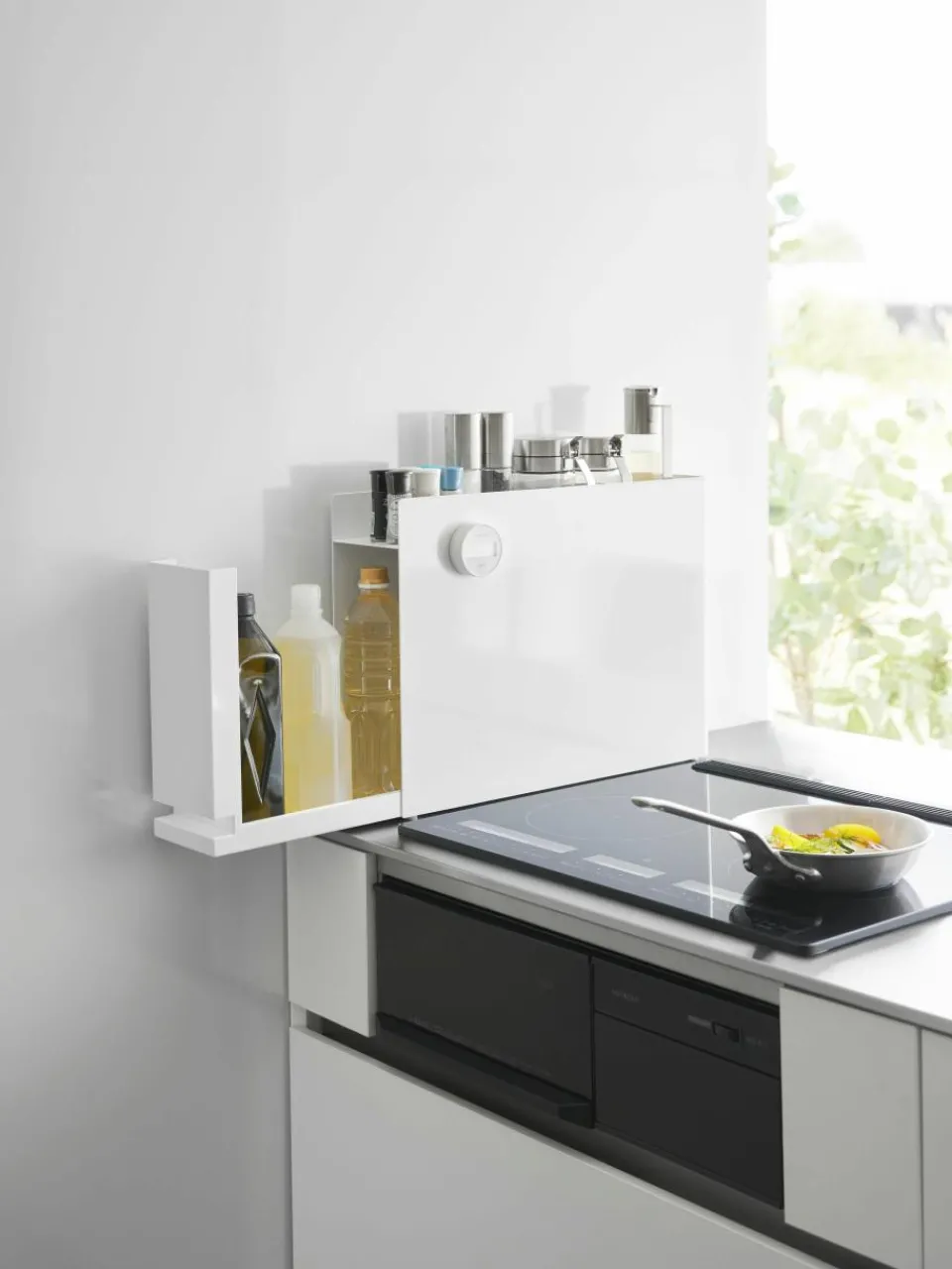 Uittrekbaar opbergrek Tower voor de keuken^Yamazaki Sale