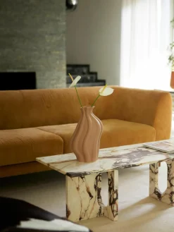 Vaas Blom van keramiek, H 33 cm^Westwing Collection Hot