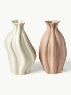 Vaas Blom van keramiek, H 33 cm^Westwing Collection Hot