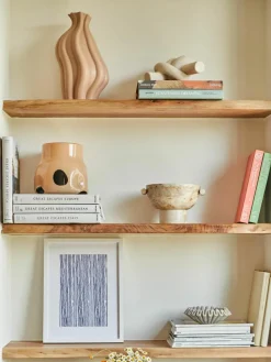 Vaas Blom van keramiek, H 33 cm^Westwing Collection Hot