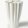 Vaas Dedali van keramiek, H 25 cm^ferm LIVING Online