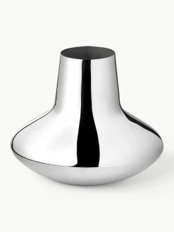 Vaas Henning Koppel van edelstaal, H 19 cm^GEORG JENSEN Online