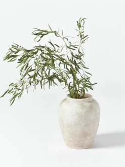 Vaas Leana met zandafwerking, H 32 cm^Westwing Collection Sale