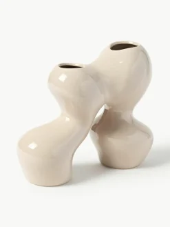 Vaas Madhuri van keramiek, H 25 cm^Westwing Collection Sale