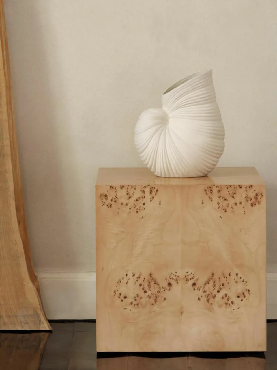 Vaas Shell in schelpenvorm, H 27 cm^ferm LIVING Best