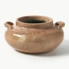 Vaas Veda van terracotta, H 16 cm^Westwing Collection New