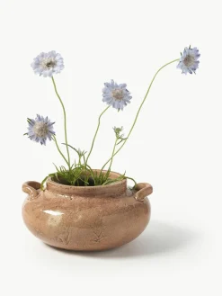 Vaas Veda van terracotta, H 16 cm^Westwing Collection New