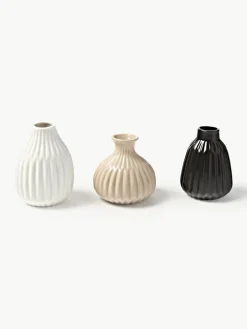 Vazen Palo van porselein, set van 3^Westwing Collection New