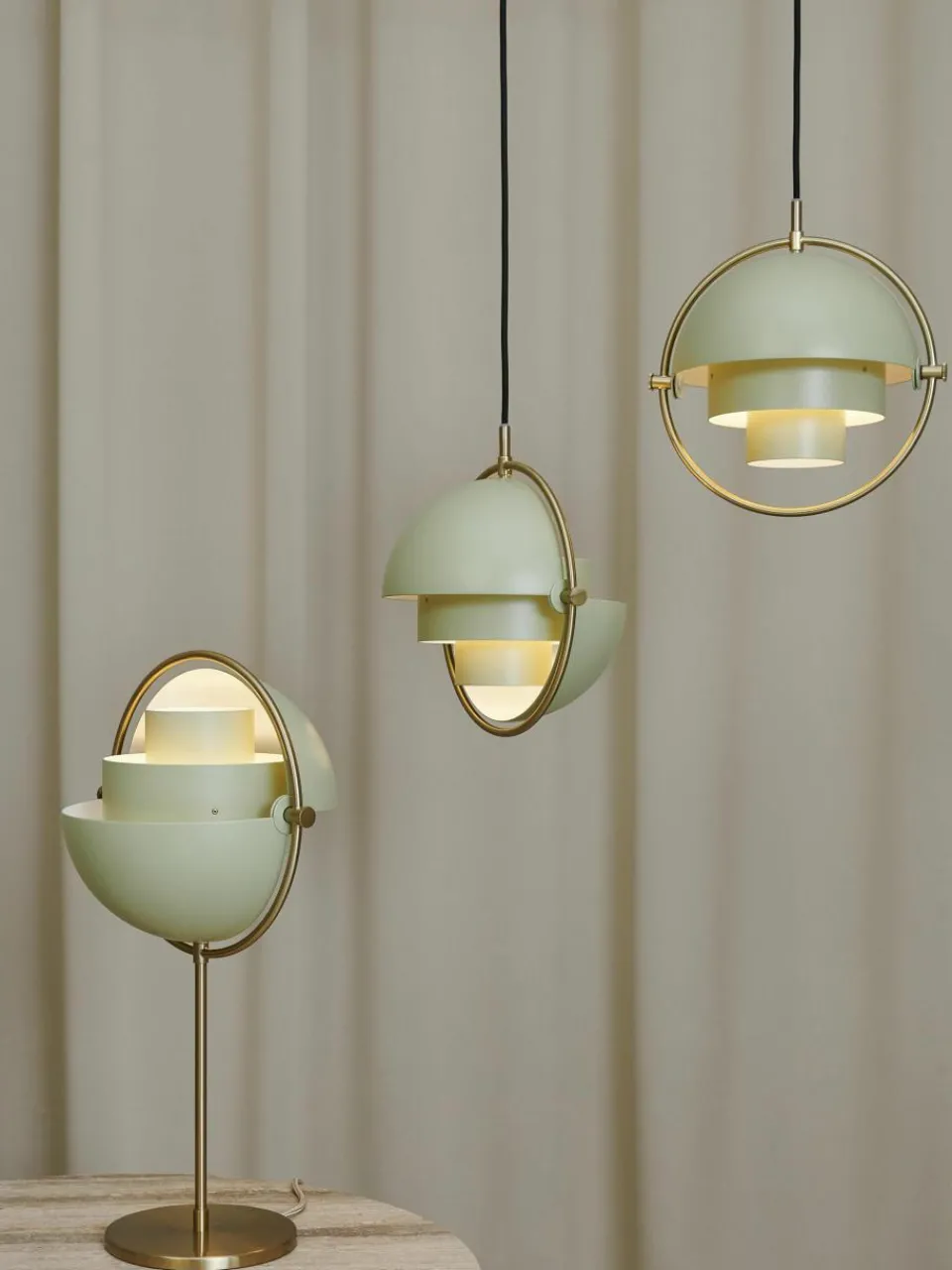Verstelbare hanglamp Multi-Lite^GUBI Clearance