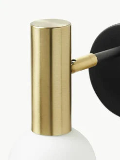 Verstelbare wandlamp Wilson met glazen lampenkap^Westwing Collection Discount