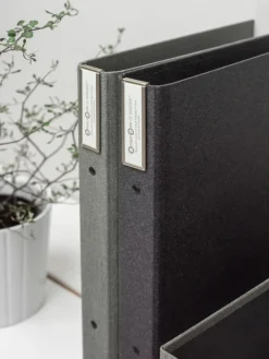 Verticale etikethouder Clips Label, 4 stuks^Bigso Box of Sweden Hot