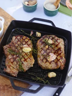 Vierkante grillpan American Grill^Staub Outlet