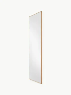 Vierkante passpiegel Avery met eikenhouten lijst^Westwing Collection Hot