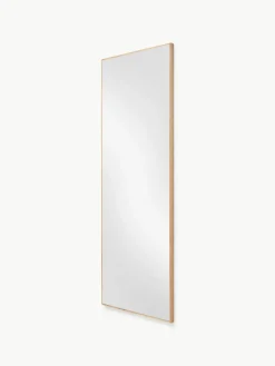 Vierkante passpiegel Avery met eikenhouten lijst^Westwing Collection Hot