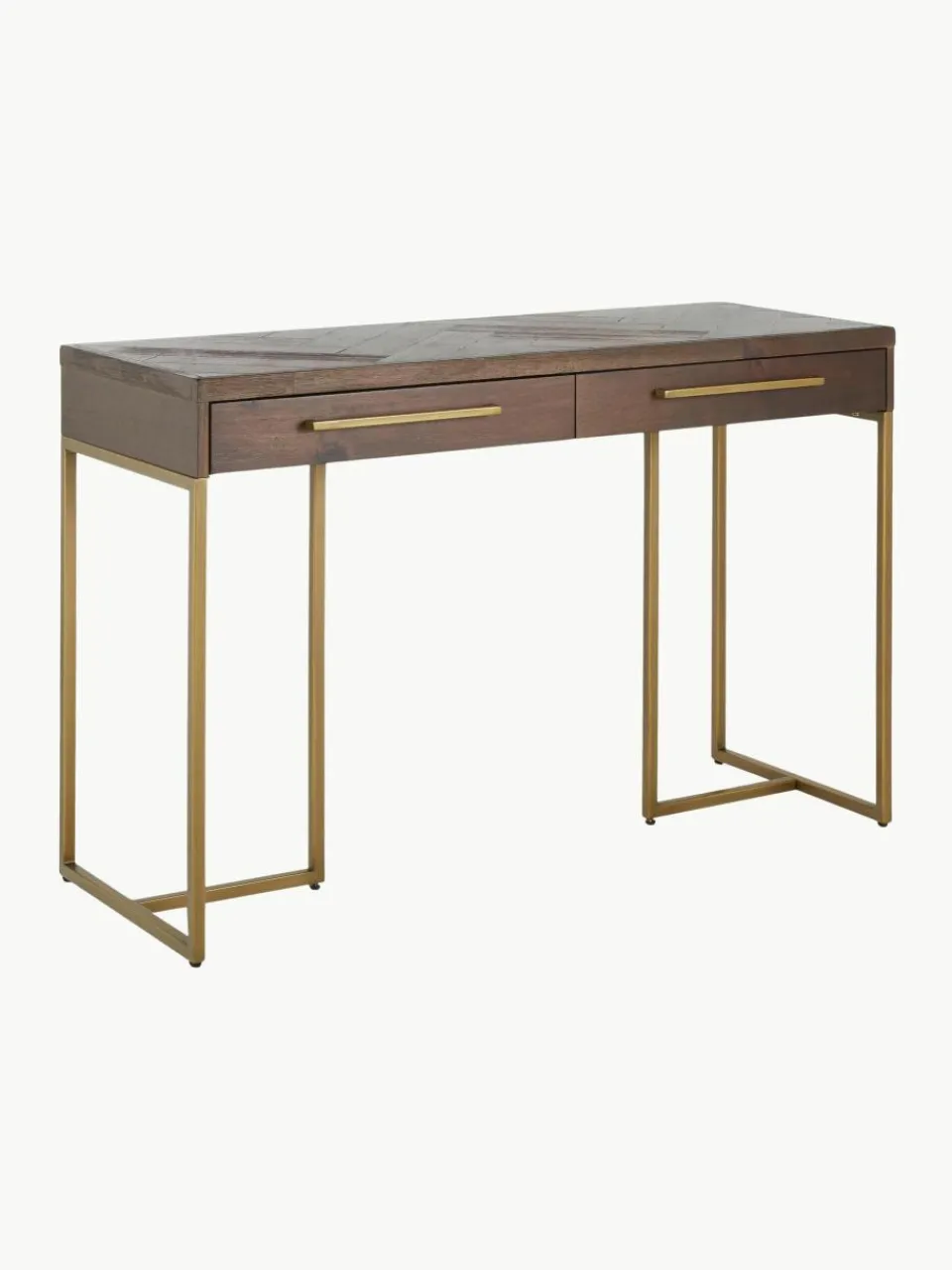 Visgraat sidetable Class met acaciahoutfineer^Dutchbone Online