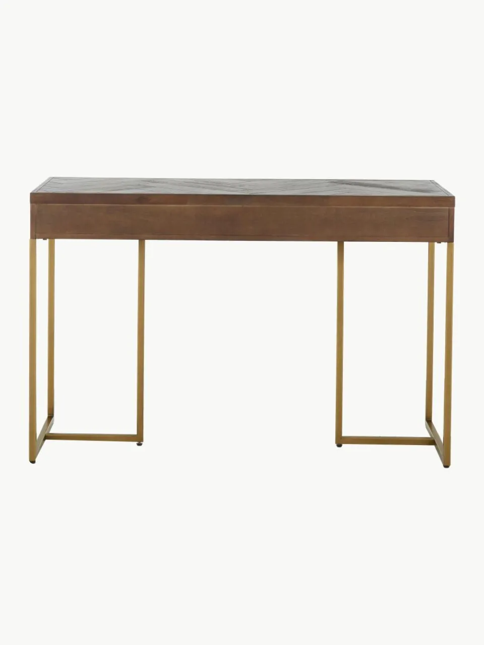 Visgraat sidetable Class met acaciahoutfineer^Dutchbone Online