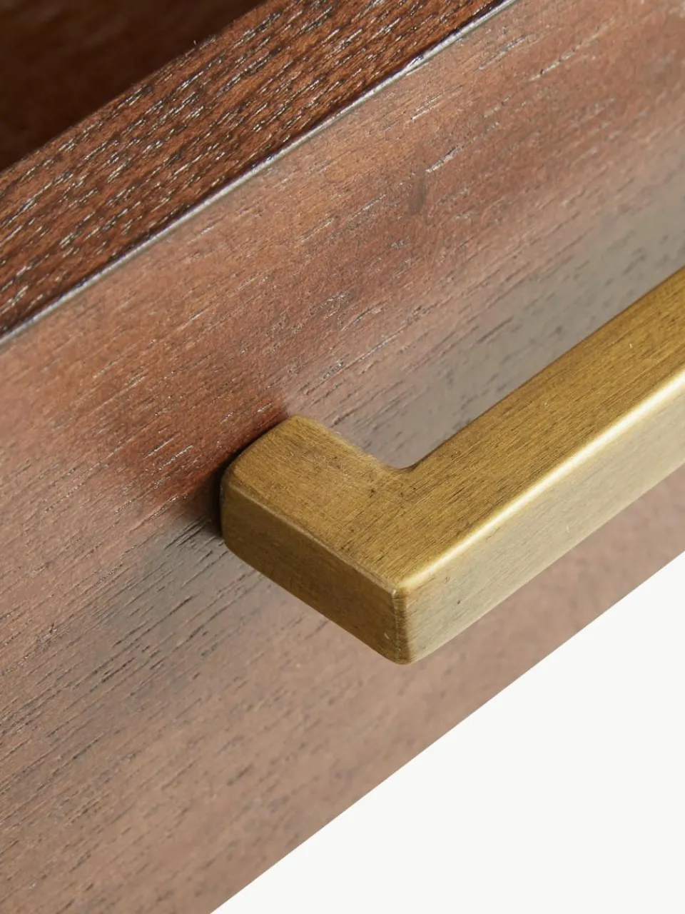 Visgraat sidetable Class met acaciahoutfineer^Dutchbone Online