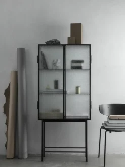 Vitrine Haze met glazen deuren^ferm LIVING Outlet