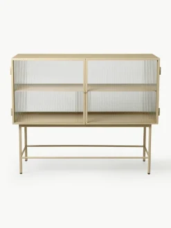Vitrine Haze met glazen deuren^ferm LIVING Best
