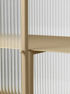 Vitrine Haze met glazen deuren^ferm LIVING Best