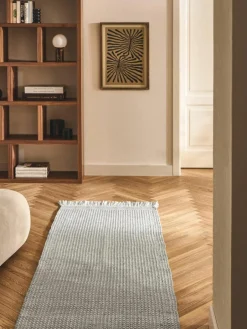 Vlak geweven loper Ryder met franjes^Westwing Collection Discount