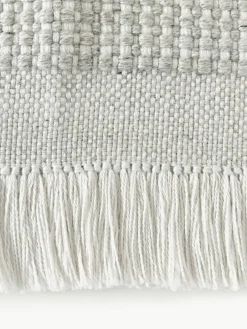 Vlak geweven vloerkleed Ryder met franjes^Westwing Collection Fashion