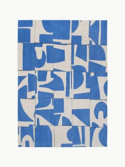 Vloerkleed Campanula met grafisch patroon^Louis De Poortere New