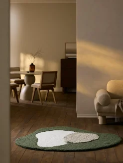 Vloerkleed Rylee met organische vorm^Westwing Collection Online