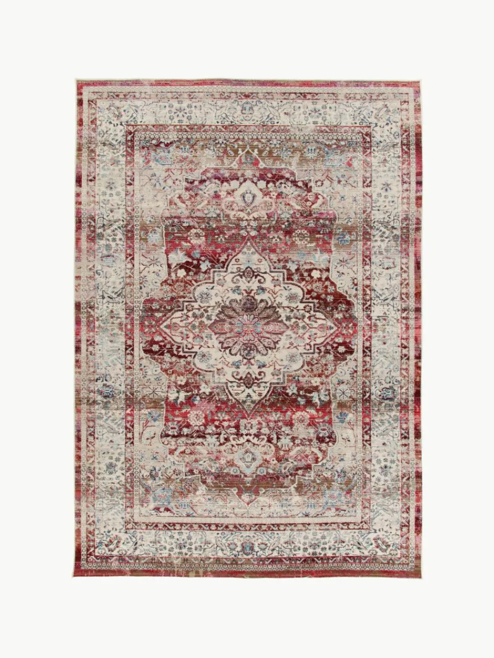 Vloerkleed Vintage Kashan met vintage patroon^Westwing New