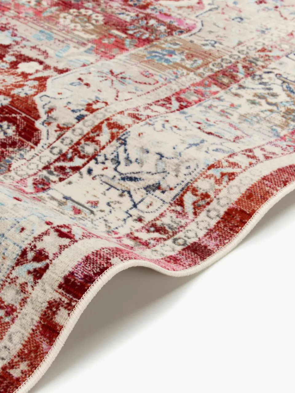Vloerkleed Vintage Kashan met vintage patroon^Westwing New