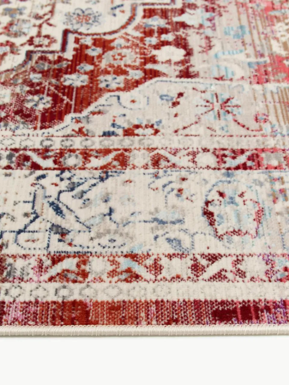 Vloerkleed Vintage Kashan met vintage patroon^Westwing New