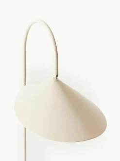 Vloerlamp Arum met travertin voet, verstelbaar^ferm LIVING Discount