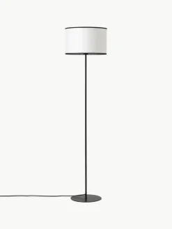Vloerlamp Claudette met linnen lampenkap^Westwing Collection Discount