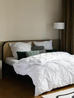 Vloerlamp Claudette met linnen lampenkap^Westwing Collection Discount