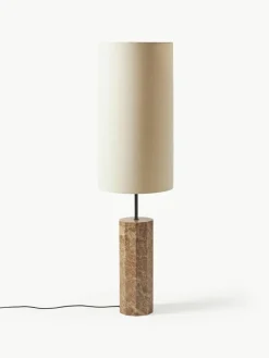 Vloerlamp Elanor met marmeren voet^Westwing Collection Fashion