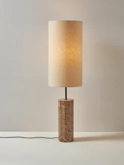 Vloerlamp Elanor met marmeren voet^Westwing Collection Fashion