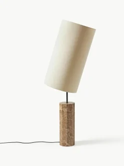 Vloerlamp Elanor met marmeren voet^Westwing Collection Fashion