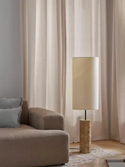 Vloerlamp Elanor met marmeren voet^Westwing Collection Fashion