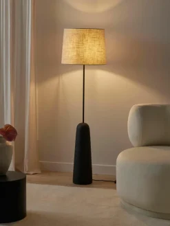 Vloerlamp Kaya met betonnen voet^Westwing Collection Fashion