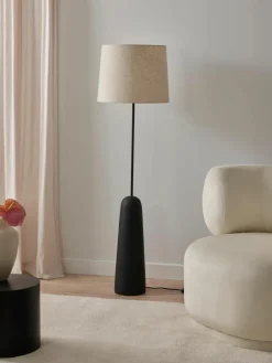 Vloerlamp Kaya met betonnen voet^Westwing Collection Fashion