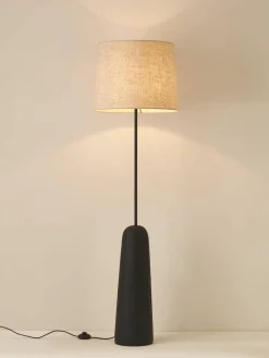 Vloerlamp Kaya met betonnen voet^Westwing Collection Fashion